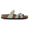 Soft Footbed FrancaN Cuir nubuck Matcha