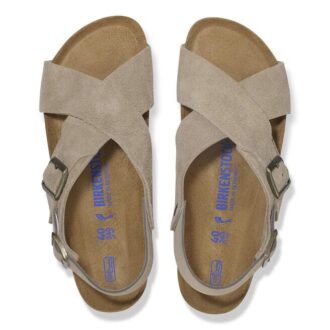 Soft Footbed Tulum en cuir nubuck