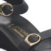 Soley Ring-Buckle Cuir Noir