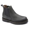 Stalon en cuir nubuck graphite