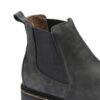 Stalon en cuir nubuck graphite