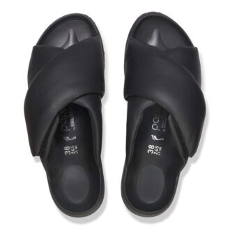 Theda Cross Strap Cuir naturel