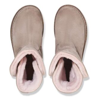 Uppsala en cuir suédé et peau de mouton